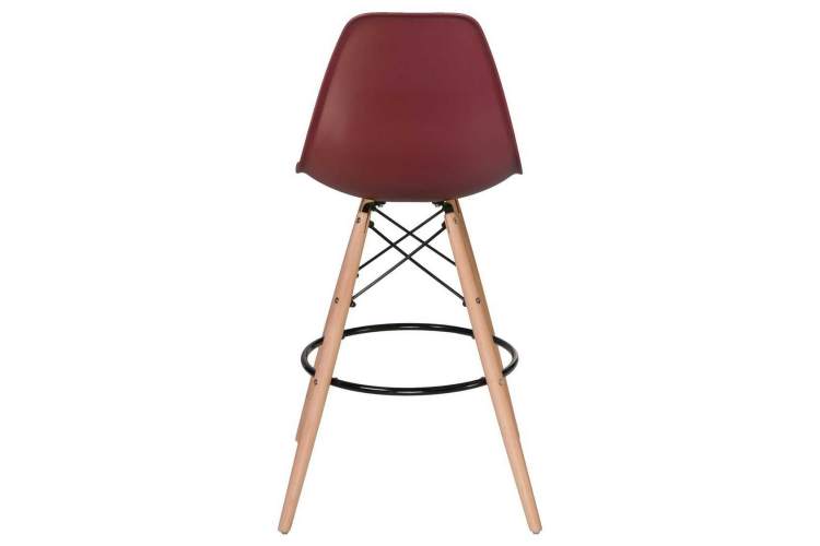 Стул барный DOBRIN DSW BAR, ножки светлый бук, цвет сливовый (R-13)-4