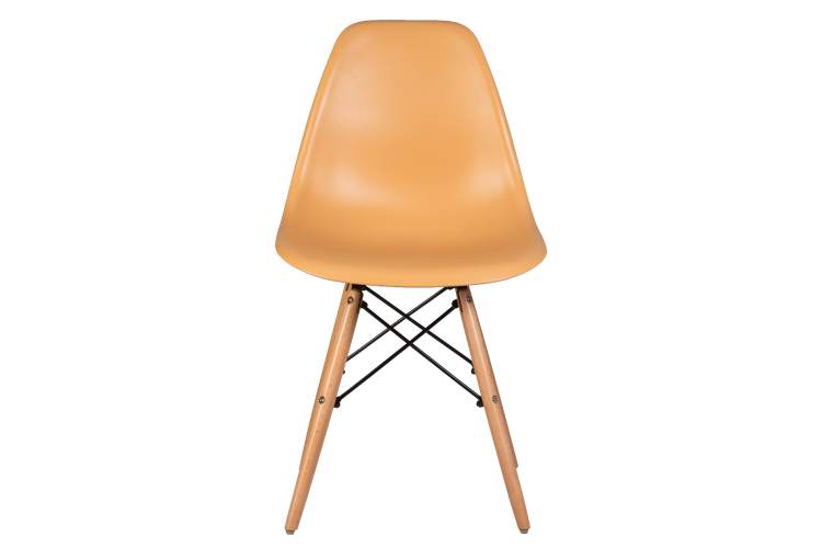 Набор 4 шт Стул обеденный DOBRIN DSW, ножки светлый бук, цвет персиковый (NX-Y-06)-6