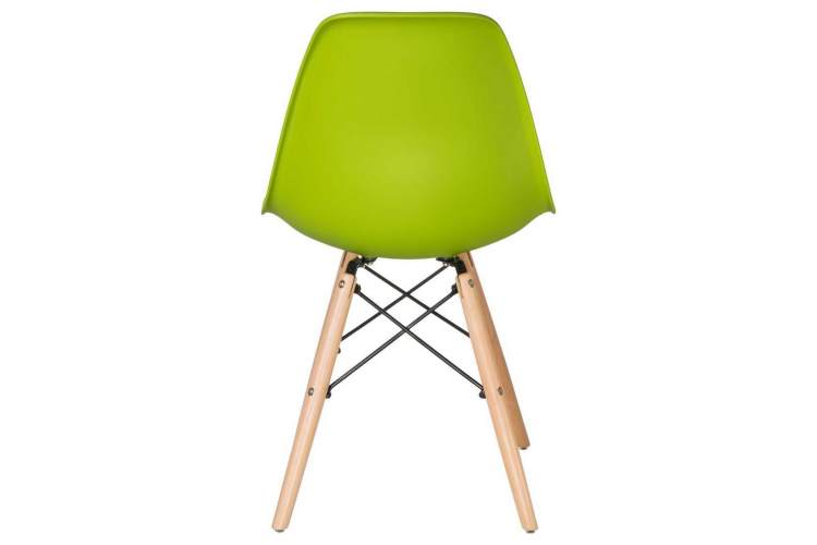 Стул обеденный DOBRIN DSW, ножки светлый бук, цвет салатовый (G-08)-4