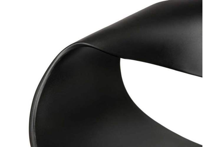 Стул обеденный DOBRIN ALIEN, ножки светлый бук, цвет чёрный (B-03)-9