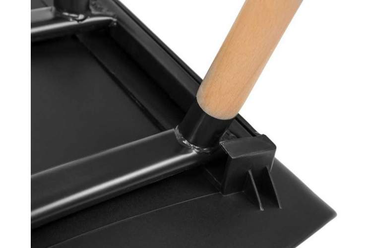 Стул обеденный DOBRIN ALIEN, ножки светлый бук, цвет чёрный (B-03)-11