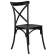 Набор 2 шт Стул обеденный DOBRIN ZILAN, цвет чёрный (B-03)