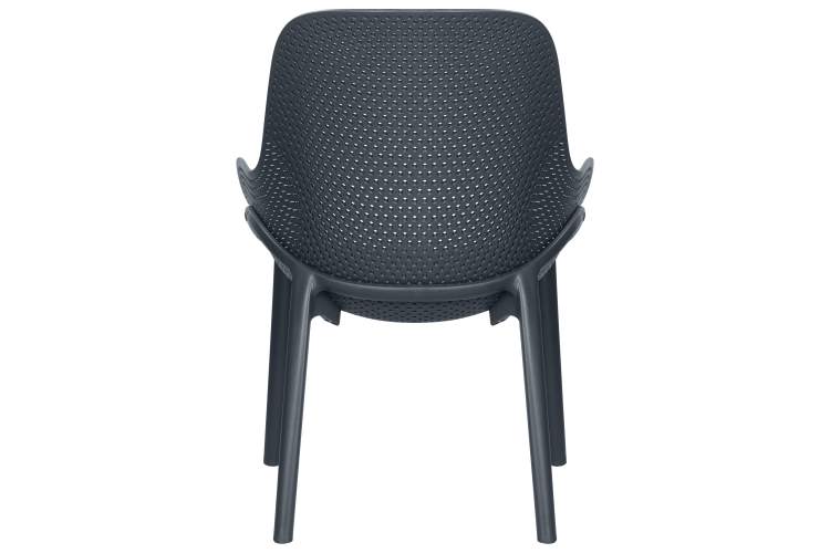 Набор 4 шт Кресло DOBRIN LONZO, антрацит (GR-12) с УФ-защитой-5