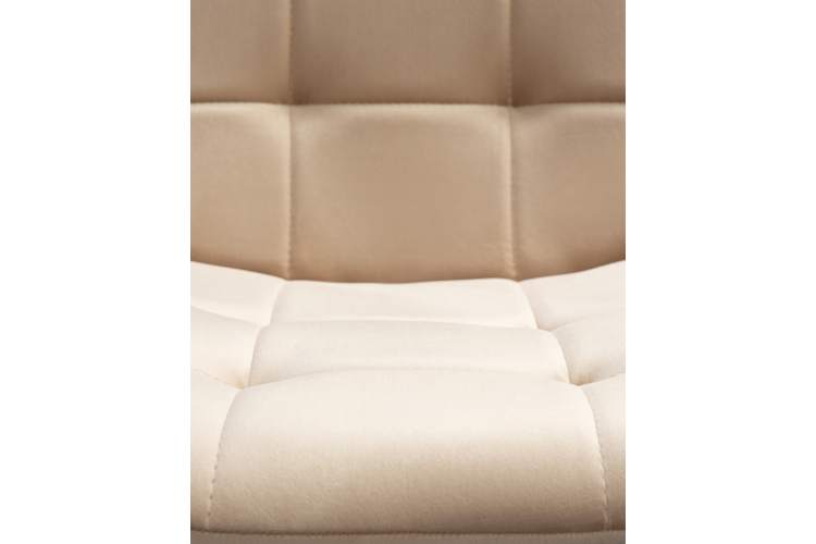 Набор 4 шт Стул обеденный DOBRIN CHILLY, Бежевый Holland 07, основание белое-9