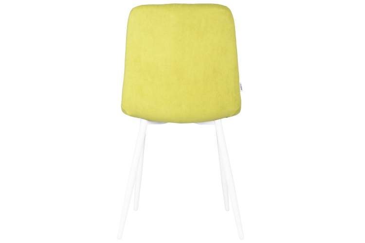 Набор 4 шт Стул обеденный DOBRIN CHILLY ROMBO, Лайм Simple 14, основание белый-5