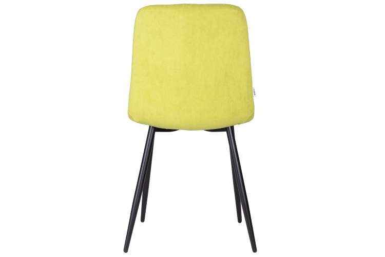 Набор 4 шт Стул обеденный DOBRIN CHILLY ROMBO, Лайм Simple 14, основание черное-5