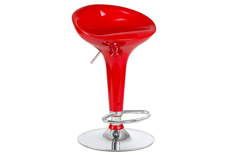 Набор 2 шт Стул барный DOBRIN BOMBA, красный-1
