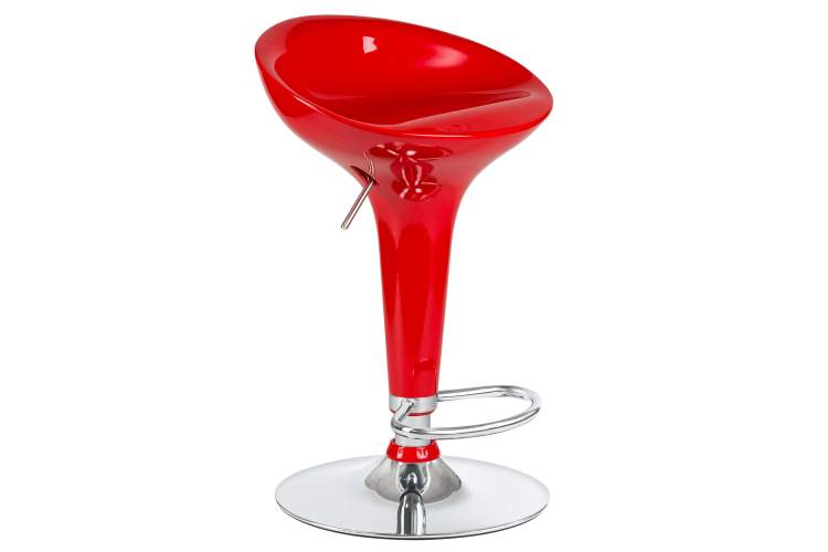 Набор 2 шт Стул барный DOBRIN BOMBA, красный-2