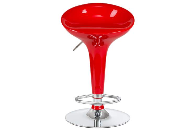 Набор 2 шт Стул барный DOBRIN BOMBA, красный-6