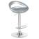 Набор 2 шт Стул барный DOBRIN DISCO, серебряный