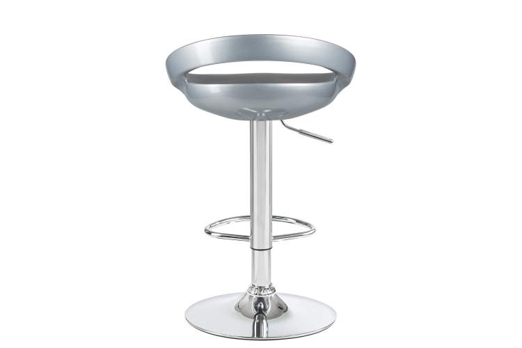 Набор 2 шт Стул барный DOBRIN DISCO, серебряный-5