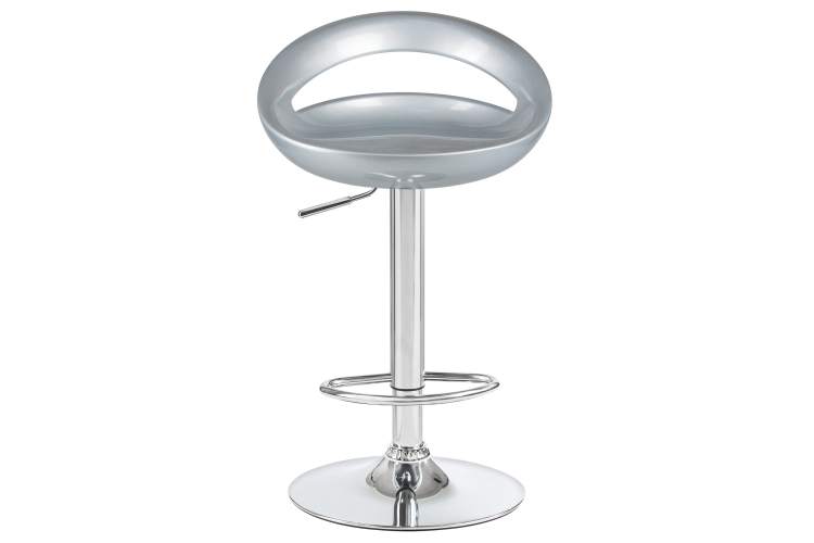 Набор 2 шт Стул барный DOBRIN DISCO, серебряный-6