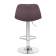 Набор 2 шт Стул барный DOBRIN DINA, коричневый