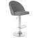 Набор 2 шт Стул барный DOBRIN MILANA, серый велюр (MJ9-75)