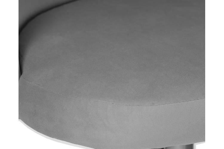 Набор 2 шт Стул барный DOBRIN MILANA, серый велюр (MJ9-75)-7