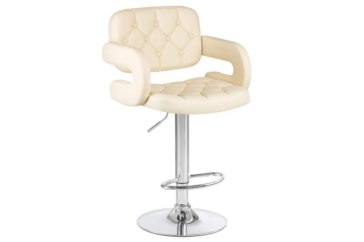 Набор 2 шт Стул барный DOBRIN TIESTO, кремовый-1