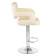 Набор 2 шт Стул барный DOBRIN TIESTO, кремовый