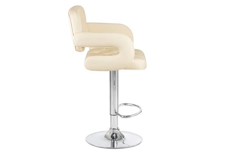 Набор 2 шт Стул барный DOBRIN TIESTO, кремовый-3