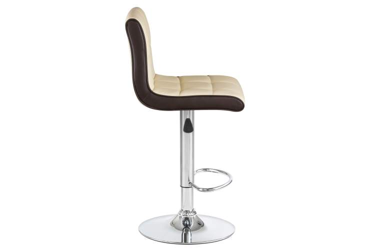Набор 2 шт Стул барный DOBRIN CANDY, кремово-коричневый-2