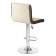 Набор 2 шт Стул барный DOBRIN CANDY, кремово-коричневый