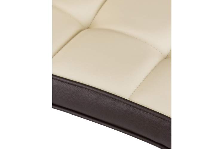 Набор 2 шт Стул барный DOBRIN CANDY, кремово-коричневый-6