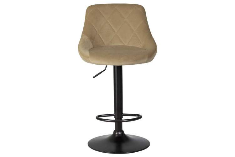 Стул барный DOBRIN LOGAN BLACK, мокко велюр (MJ9-9)-5