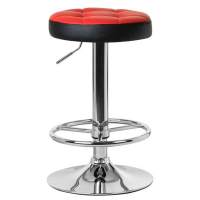 Табурет барный BRUNO, красно-чёрный Табурет барный BRUNO, красно-чёрный