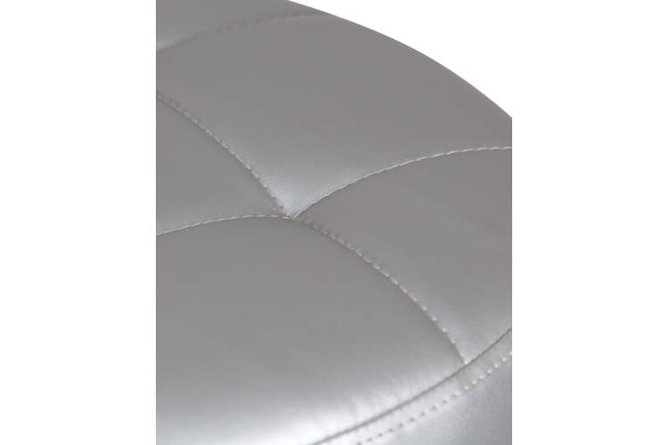 Набор 2 шт Табурет барный DOBRIN BRUNO, серебряный-2