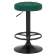 Набор 2 шт Табурет барный DOBRIN BRUNO BLACK, зеленый велюр (MJ9-88)