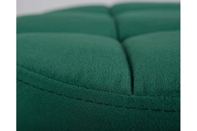 Набор 2 шт Табурет барный DOBRIN BRUNO BLACK, зеленый велюр (MJ9-88)-2