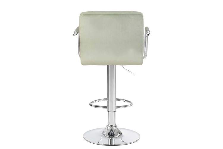 Стул барный DOBRIN KRUGER ARM, мятный велюр (MJ9-87)-4