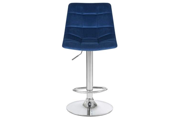 Стул барный DOBRIN TAILOR, синий велюр (MJ9-117)-4