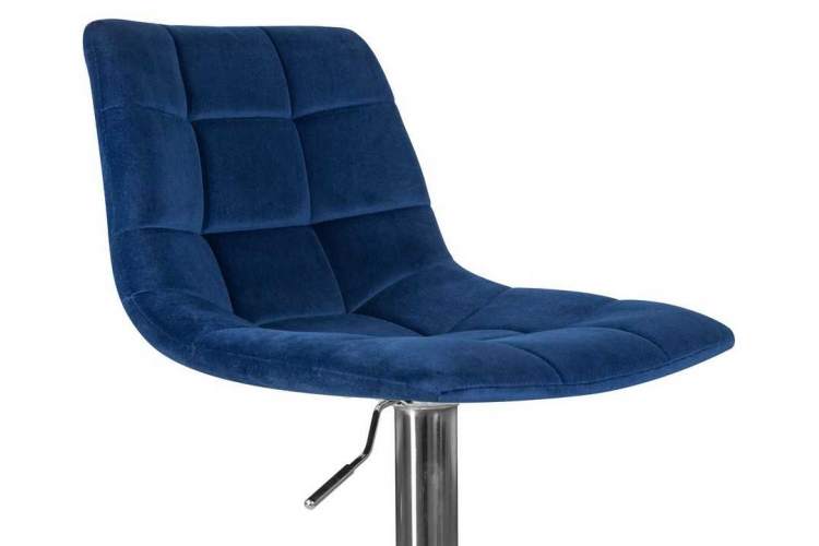 Стул барный DOBRIN TAILOR, синий велюр (MJ9-117)-5