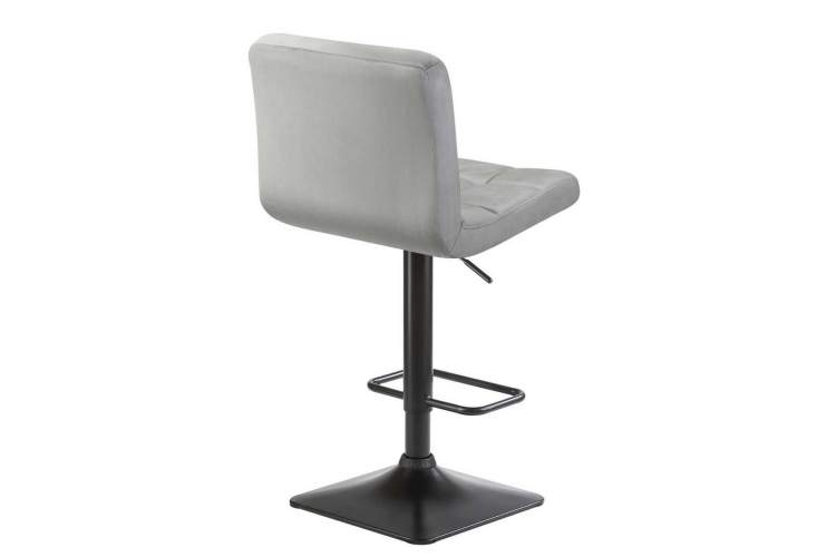 Стул барный DOBRIN DOMINIC, серый велюр (MJ9-75)-3