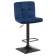 Набор 2 шт Стул барный DOBRIN DOMINIC, синий велюр (MJ9-117)