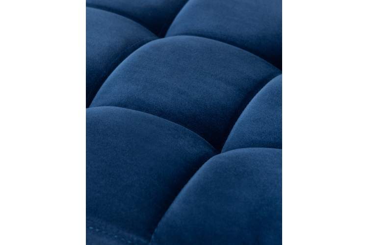 Набор 2 шт Стул барный DOBRIN DOMINIC, синий велюр (MJ9-117)-9