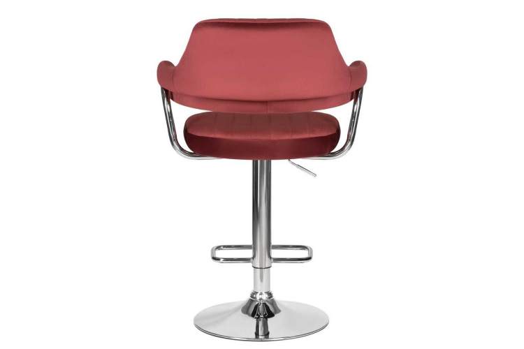 Стул барный DOBRIN CHARLY, винный велюр (MJ9-35)-4