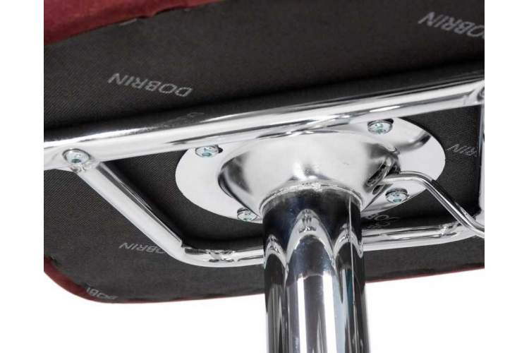 Стул барный DOBRIN CHARLY, винный велюр (MJ9-35)-8