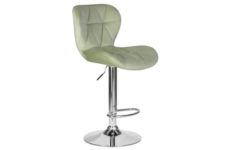 Набор 2 шт Стул барный DOBRIN BARNY, мятный велюр (MJ9-87)-1
