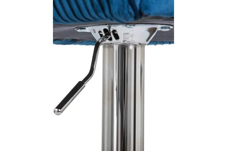 Стул барный DOBRIN DARCY, синий велюр (1922-20)-7