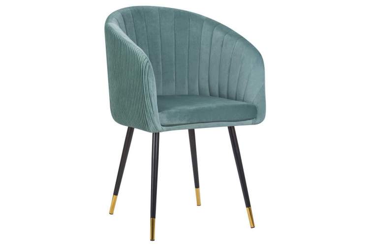 Стул обеденный DOBRIN MARY, мятный велюр (1922-8)