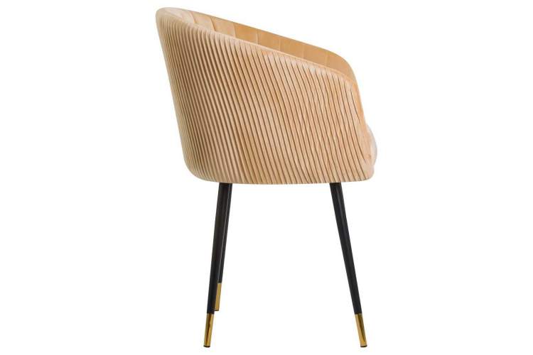 Стул обеденный DOBRIN MARY, песочный велюр (1922-3)-1