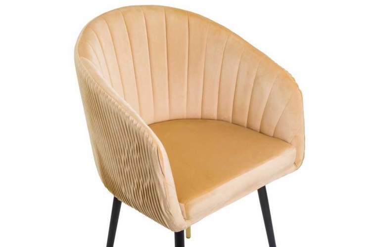 Стул обеденный DOBRIN MARY, песочный велюр (1922-3)-5