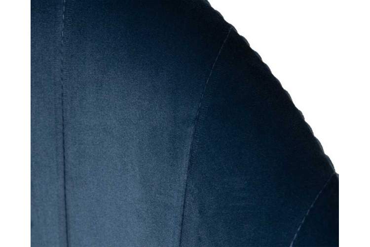 Кресло дизайнерское DOBRIN EDISON, синий велюр (1922-20)-7