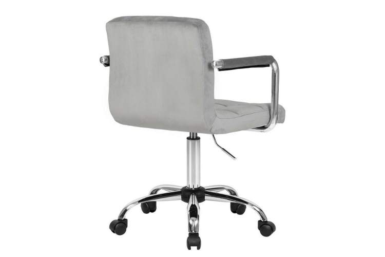 Офисное кресло для персонала DOBRIN TERRY, серый велюр (MJ9-75)-3