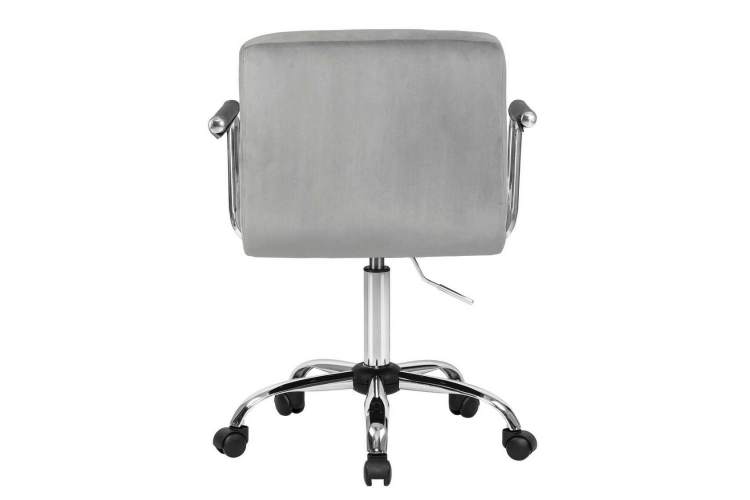Офисное кресло для персонала DOBRIN TERRY, серый велюр (MJ9-75)-4