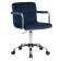 Набор 2 шт Офисное кресло для персонала DOBRIN TERRY, синий велюр (MJ9-117)