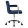 Набор 2 шт Офисное кресло для персонала DOBRIN TERRY, синий велюр (MJ9-117)