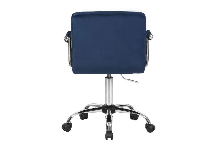Набор 2 шт Офисное кресло для персонала DOBRIN TERRY, синий велюр (MJ9-117)-5