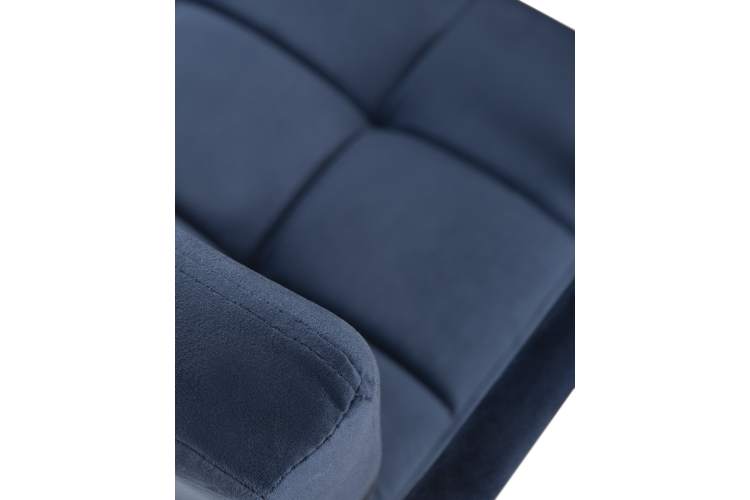 Набор 2 шт Офисное кресло для персонала DOBRIN TERRY, синий велюр (MJ9-117)-8